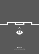 Motorola Deck Wireless Speaker User Guide - SOL Deck